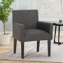 Load image into Gallery viewer, Contemporary Armchair With Track Arms - Charcoal
