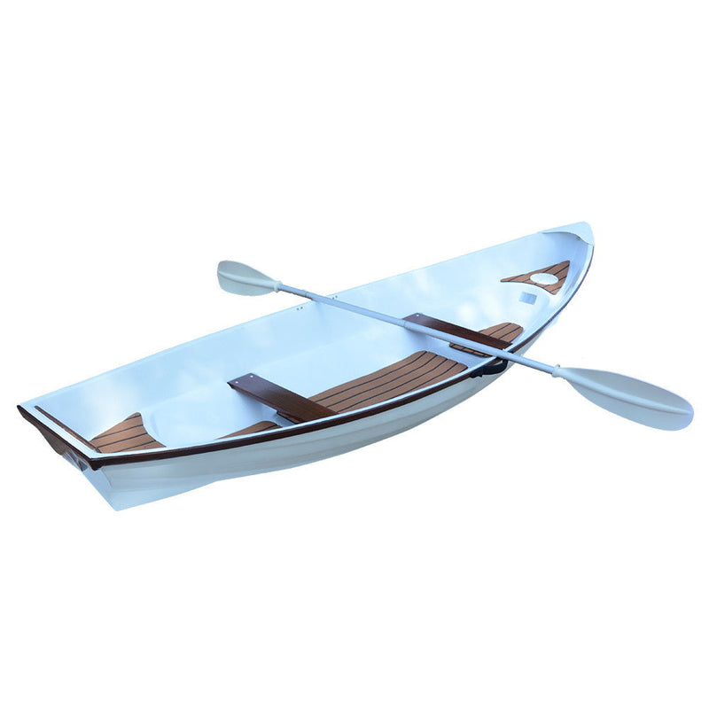 Hand Painted Model Boat (624623) - White