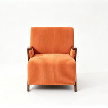Load image into Gallery viewer, Armrest Accent Chair - Dark Orange
