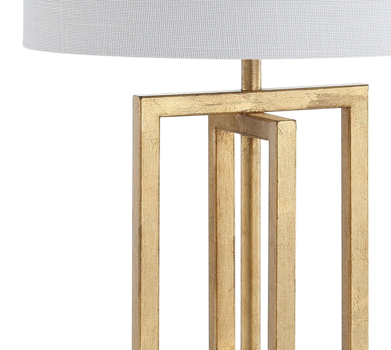 Novelty Table Lamp With Globe Shade - Gold