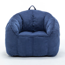 Load image into Gallery viewer, Giant Bean Bag Chair Sofa For Living Room - Dark Blue

