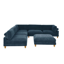 Load image into Gallery viewer, Modern Modular Sectional With Adjustable Back Support
