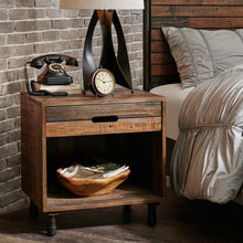 Load image into Gallery viewer, Renu - Nightstand With Drawer - Light Brown Multi
