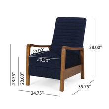 Load image into Gallery viewer, Contemporary Manual Club Recliner
