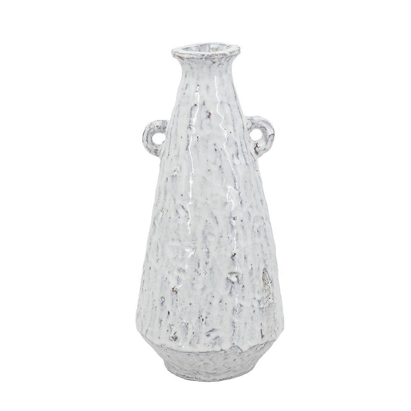Tapered Jug Vase - White