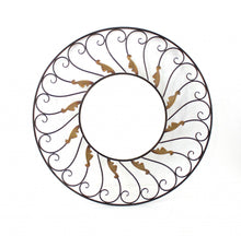 Load image into Gallery viewer, Round Accent Metal Mirror - Bronze
