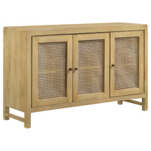 Load image into Gallery viewer, Ashton - 3 Door Accent Cabinet - Natural
