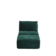 Load image into Gallery viewer, Single Chaise Longue With Movable Ottoman For Living Room
