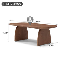 Load image into Gallery viewer, Oval Coffee Table For Living Room
