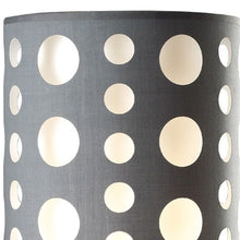 Load image into Gallery viewer, Mod Dot Novelty Table Lamp - Gray And White
