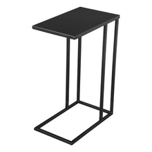 Load image into Gallery viewer, 24" Iron Abstract End Table - Black
