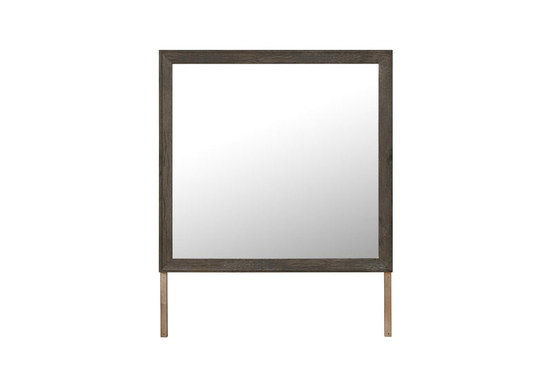 Wood Dresser Mount Framed (766552) - Dark Brown