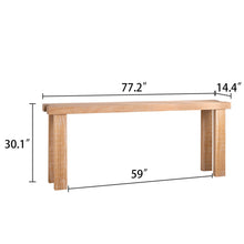 Load image into Gallery viewer, Console Table, Entryway Table With Design, Long Narrow Sofa Table For Living Room - Multi
