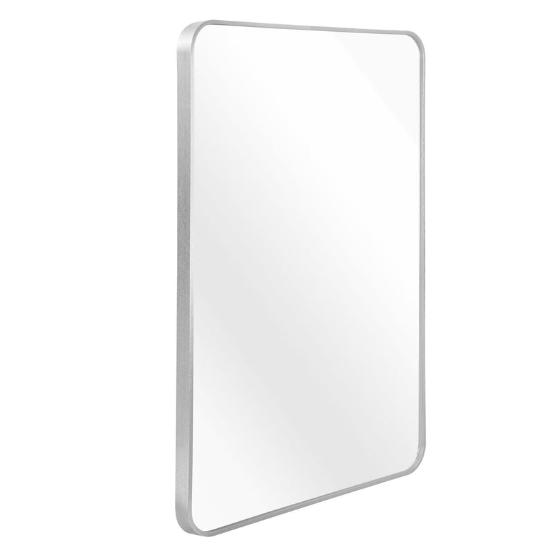 Aluminum Framed Bathroom Vanity Mirror (756062) - Silver
