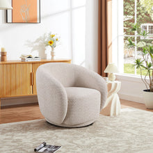 Load image into Gallery viewer, Swivel Accent Upholstered Barrel Chair
