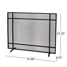 Load image into Gallery viewer, Elegant Iron Fire Screen For Fireplace Protection
