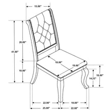 Load image into Gallery viewer, Fremont - Tufted Back Dining Chair (Set of 2)
