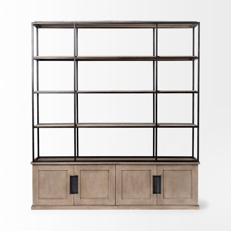 Three Tier Bookcase (380591) - Brown