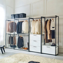 Load image into Gallery viewer, Fiona - Walk-In Closet System, Freestanding - White
