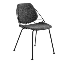 Load image into Gallery viewer, Upholstered Fabric Dining Chairs (Set of 2) - Black
