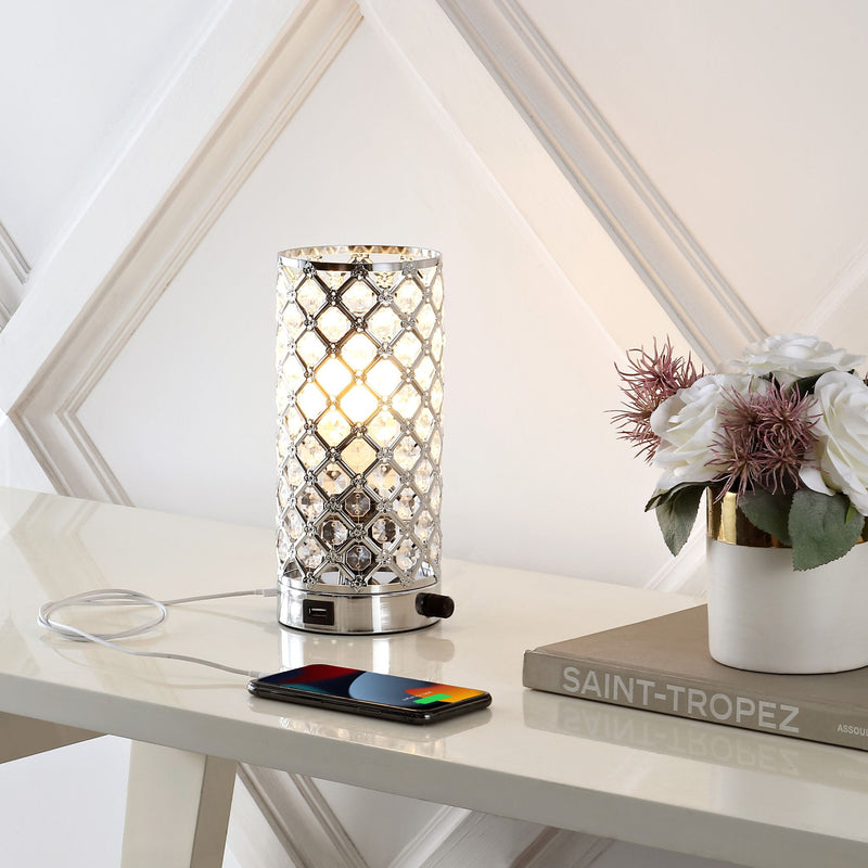 Column Lamp - Silver