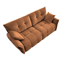Load image into Gallery viewer, Modern Sofa &amp; Pillows, Textured Cover, High Rebound Cushions
