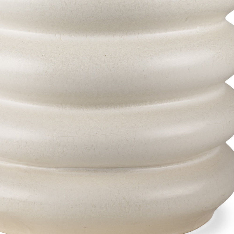 Cylinder Table Vase (608341) - Cream