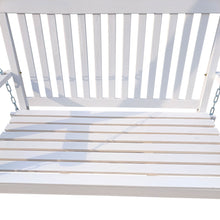 Load image into Gallery viewer, Front Porch Swing With Armrests For Outdoor Patio, Garden Yard, Backyard Or Sunroom
