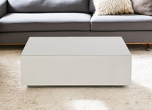 Load image into Gallery viewer, Modern Stainless Steel Coffee Table - Brushed Silver
