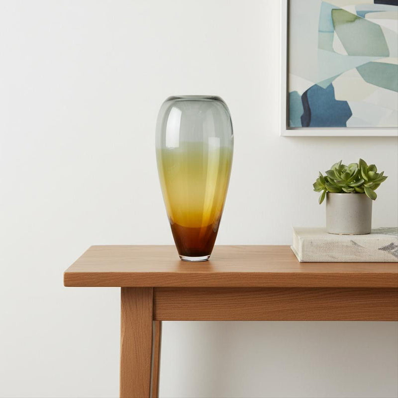 Ombre Table Vase - Clear / Clear