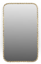 Load image into Gallery viewer, 48" Iron Framed Accent Mirror - Brass
