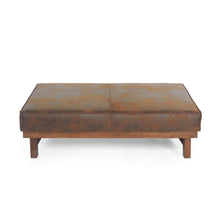 Load image into Gallery viewer, Temzyl - Mid Century Modern Microfiber Ottoman
