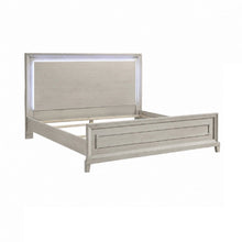 Load image into Gallery viewer, Elegant Style Bed With LED Lights On Headboard
