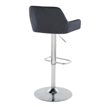 Load image into Gallery viewer, Daniella - Contemporary Adjustable Barstool With Swivel With Rounded Rectangle Footrest (Set of 2)
