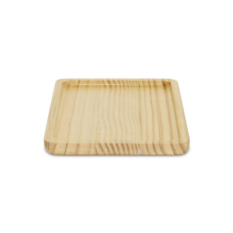12" Solid Wood Handmade Vanity Tray - Natural