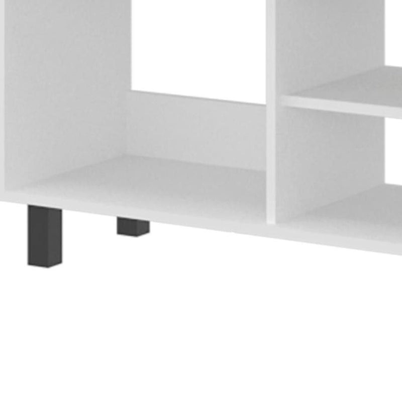 Wood Fireplace Entertainment Center (725193) - White
