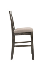 Load image into Gallery viewer, Martha II - Weathered Counter Height Chair (Set of 2) - Gray / Tan
