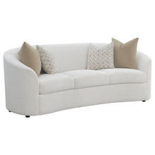 Load image into Gallery viewer, Rory - Sloped Arms Sofa With Pillows - Ivory
