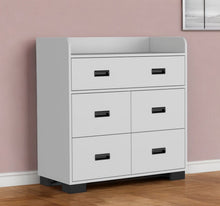 Load image into Gallery viewer, 34" Five Drawer Dresser - White
