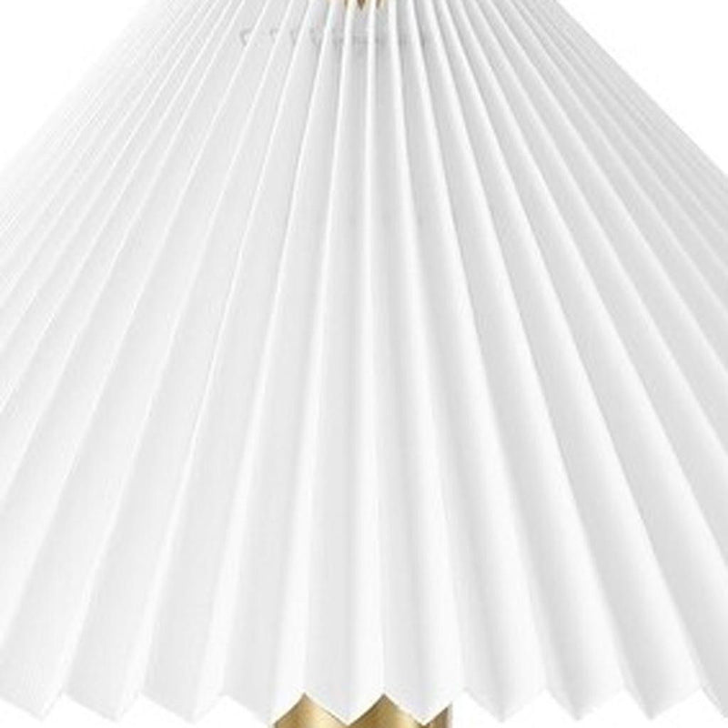 Table Lamp With Empire Shade - Brass
