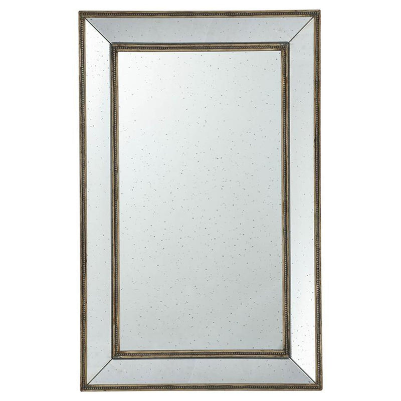 Rectangle Accent Mirror - Silver