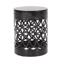 Load image into Gallery viewer, Outdoor Metal Large End Table, Modern Design
