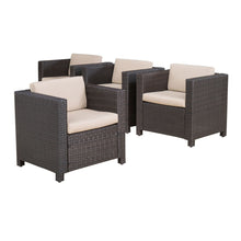 Load image into Gallery viewer, Stylish Outdoor Club Chair With Weather Resistant Cushions
