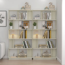 Load image into Gallery viewer, Modern 5 Tier Open Storage Bookcase

