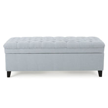 Load image into Gallery viewer, Juliana - Storage Ottoman With Birch Legs
