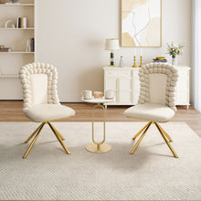 Load image into Gallery viewer, Upholstered Swivel Dining Chairs (Set of 2)

