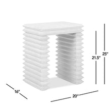 Load image into Gallery viewer, Veda - Geometric Waterfall Table
