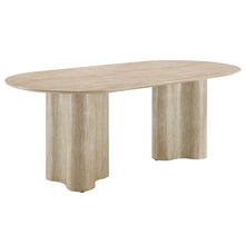 Load image into Gallery viewer, Jirina - Dining Table - Travertine Pattern

