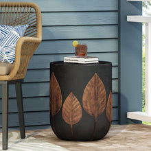 Load image into Gallery viewer, Outdoor Lightweight Concrete Side Table - Copper
