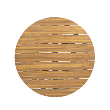 Load image into Gallery viewer, Outdoor 3 Pieces Dining Set, Round Bistro Set - Teak
